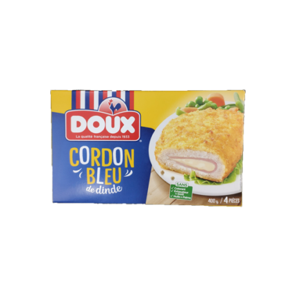 Cordon bleu de dinde x4 - DOUX | Le Douka